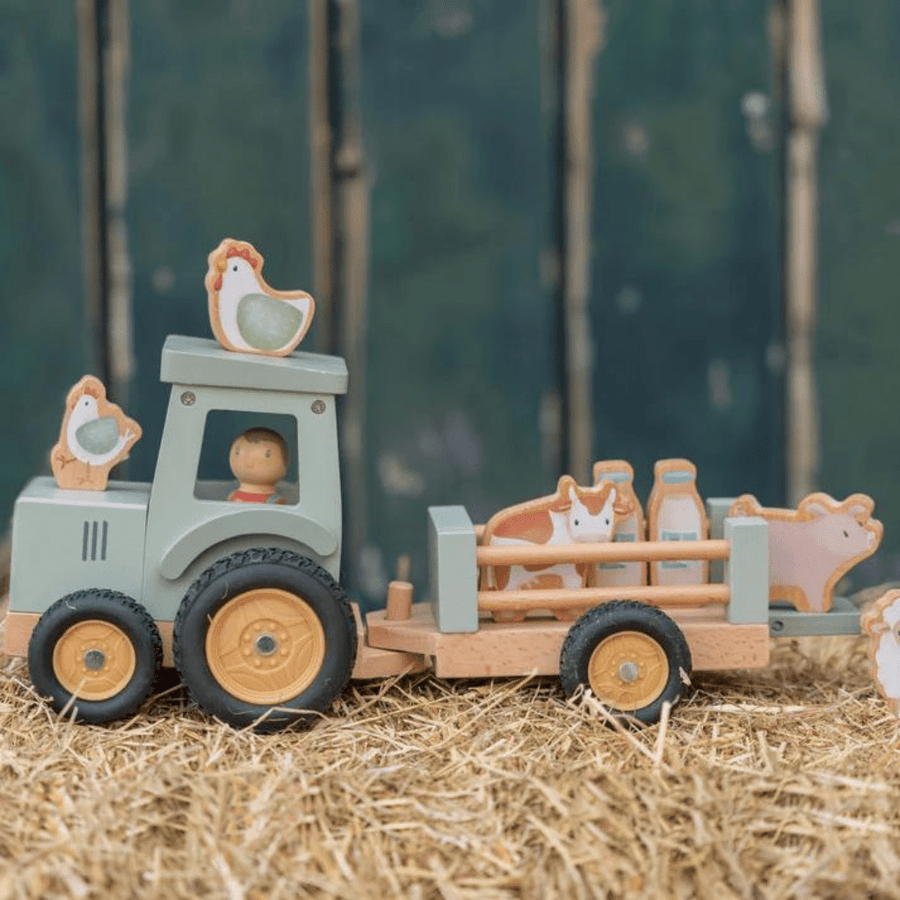 Tractor with trailer