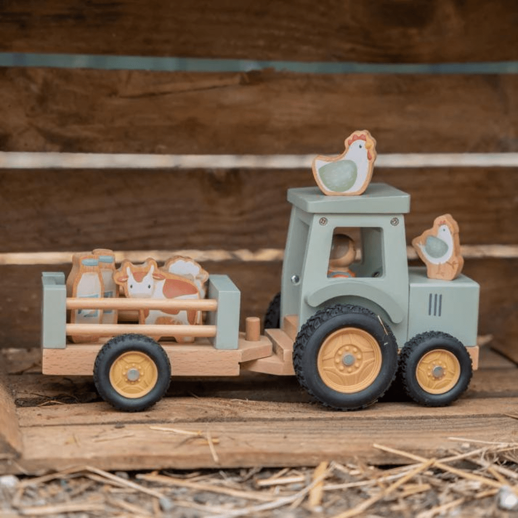 Tractor with trailer