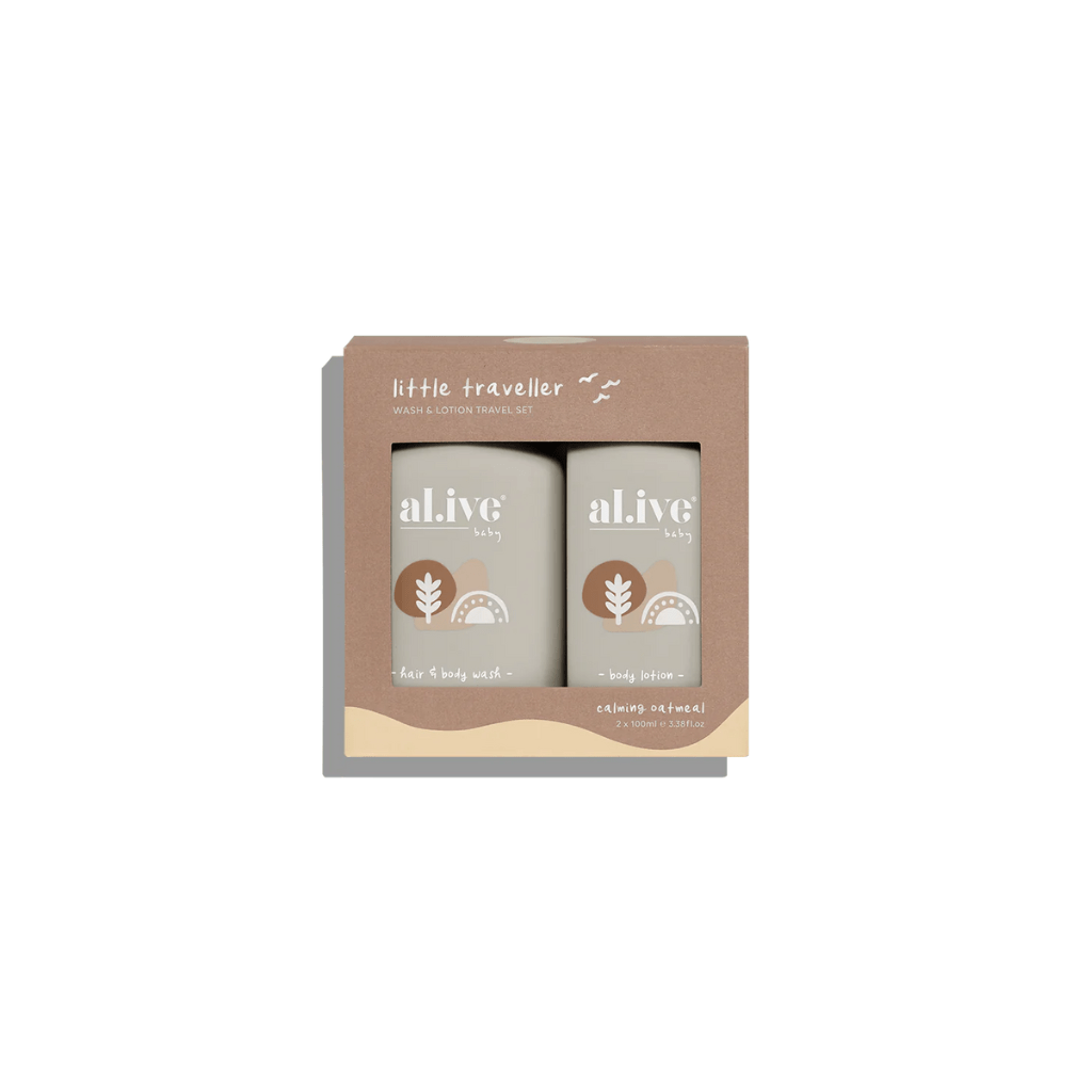 Little traveller set | calming oatmeal | Al.ive