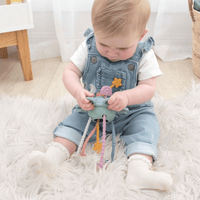 Silicone zippy activity toy