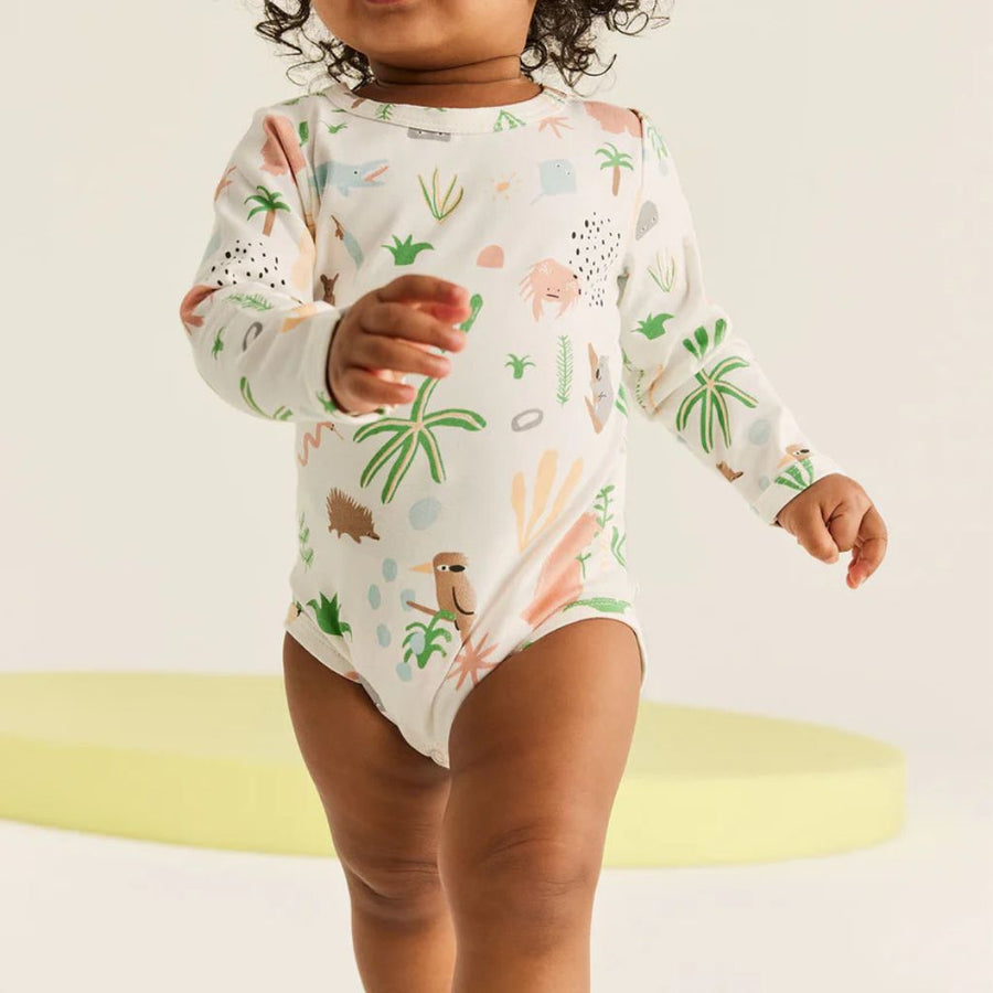 Long sleeve bodysuit | Outback dreamers | Halcyon Nights