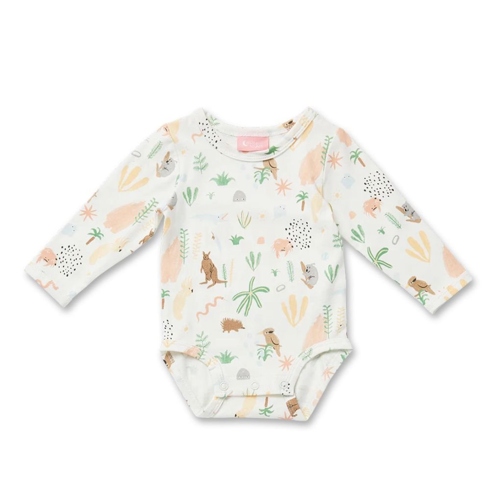 Long sleeve bodysuit | Outback dreamers | Halcyon Nights