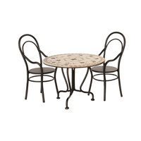 Dining table set with 2 chairs | Maileg