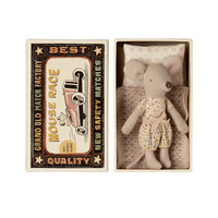 Little sister mouse in matchbox | Maileg