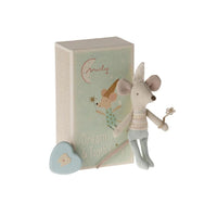 Tooth fairy mouse little brother in matchbox | Maileg