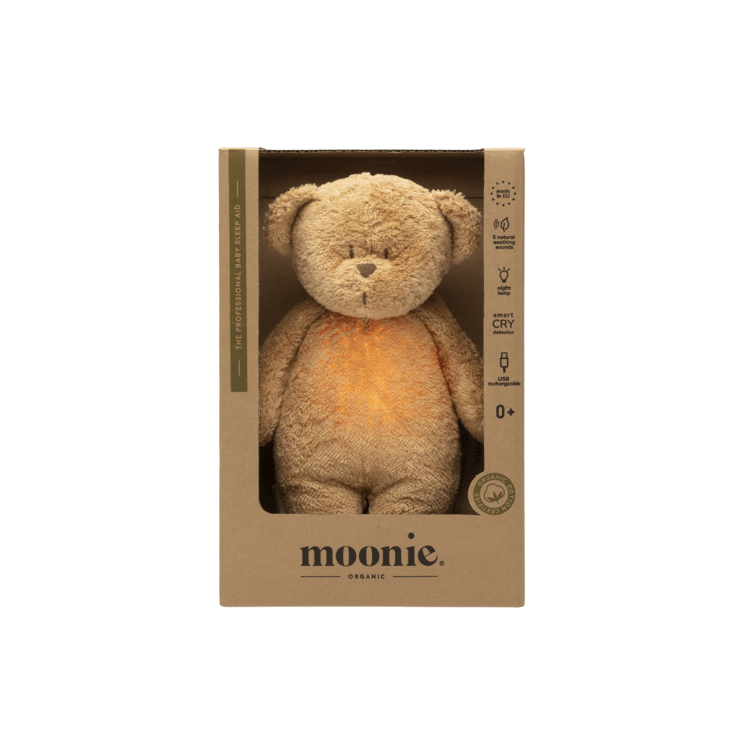 Moonie 2.0 Organic Humming Bear Light and Sleep Aid | Moonie
