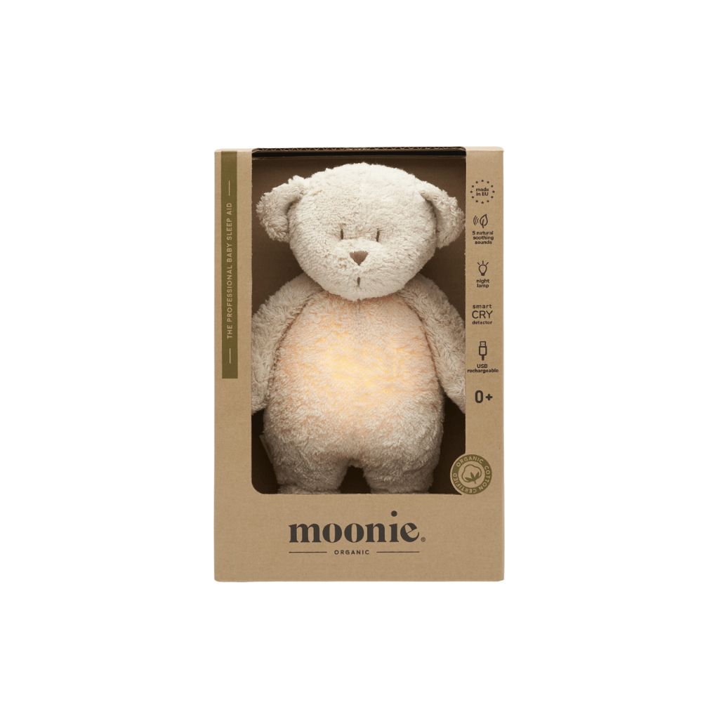 Moonie 2.0 Organic Humming Bear Light and Sleep Aid | Moonie