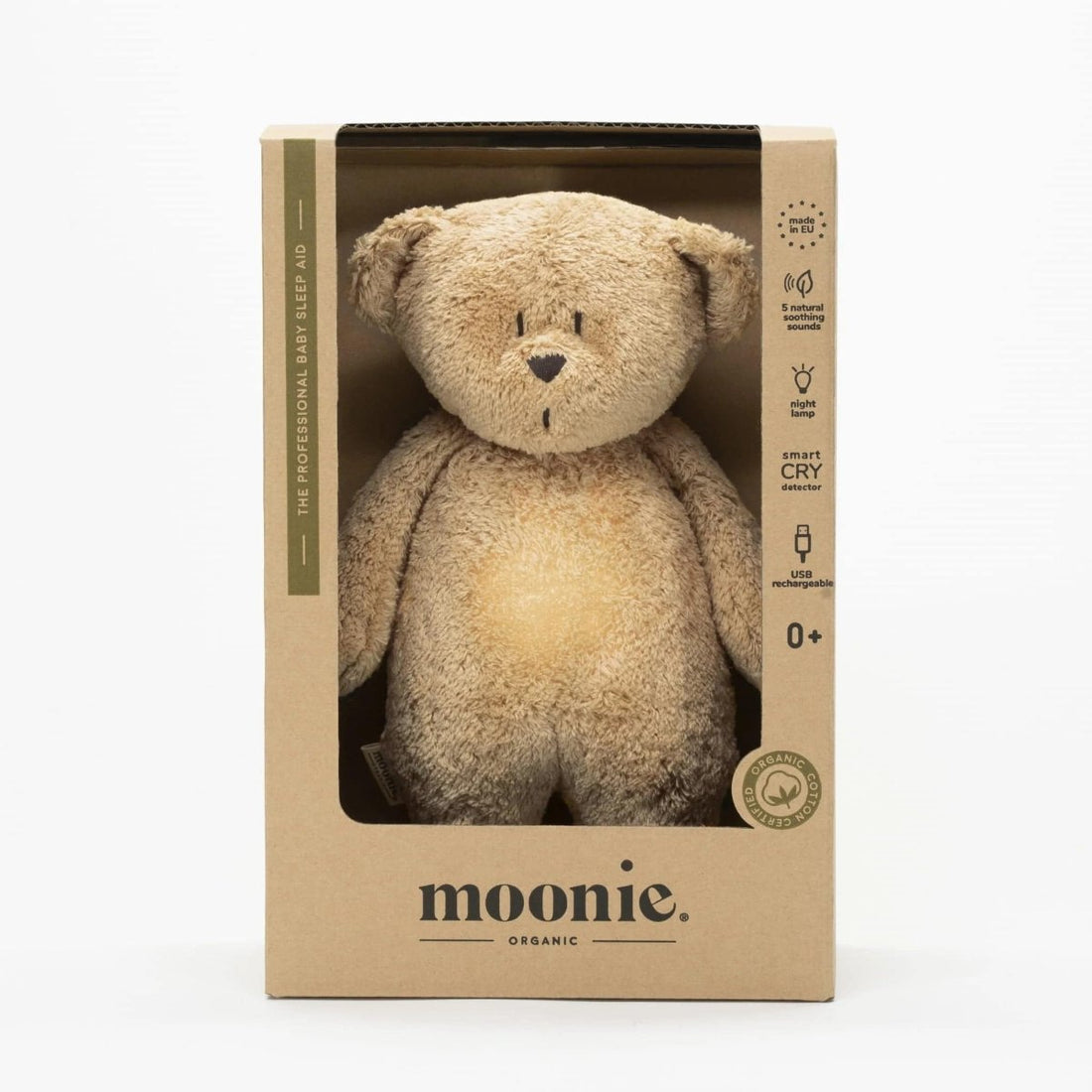 Moonie organic humming bear with lamp | Moonie