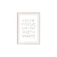 Alphabet poster - [product_vendor}