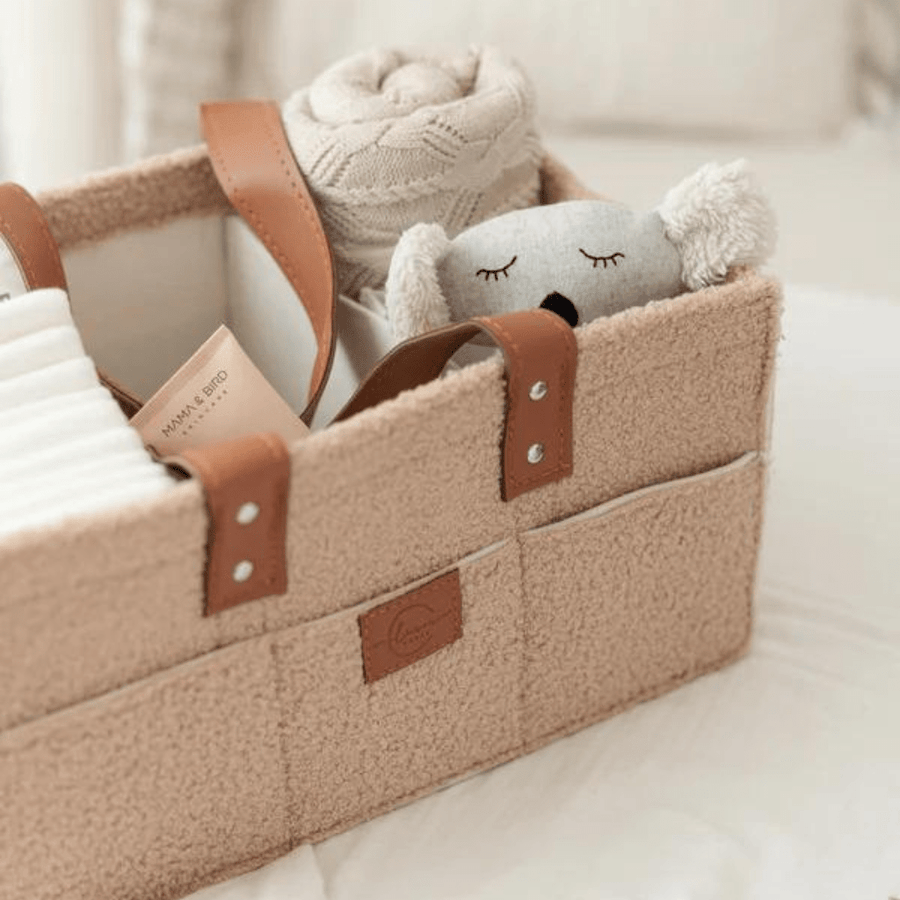 Nappy caddy | Teddy | Linen Label