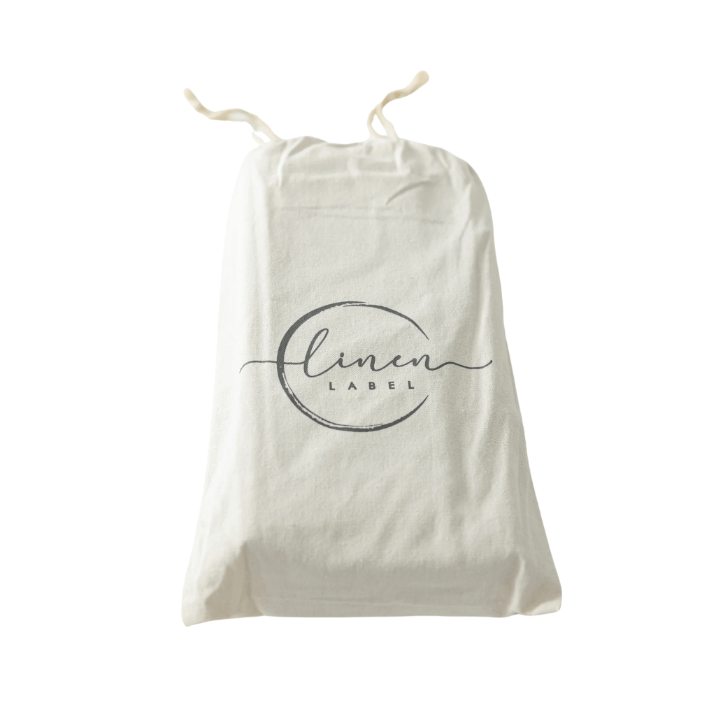 Nappy caddy | Vegan leather | Linen Label