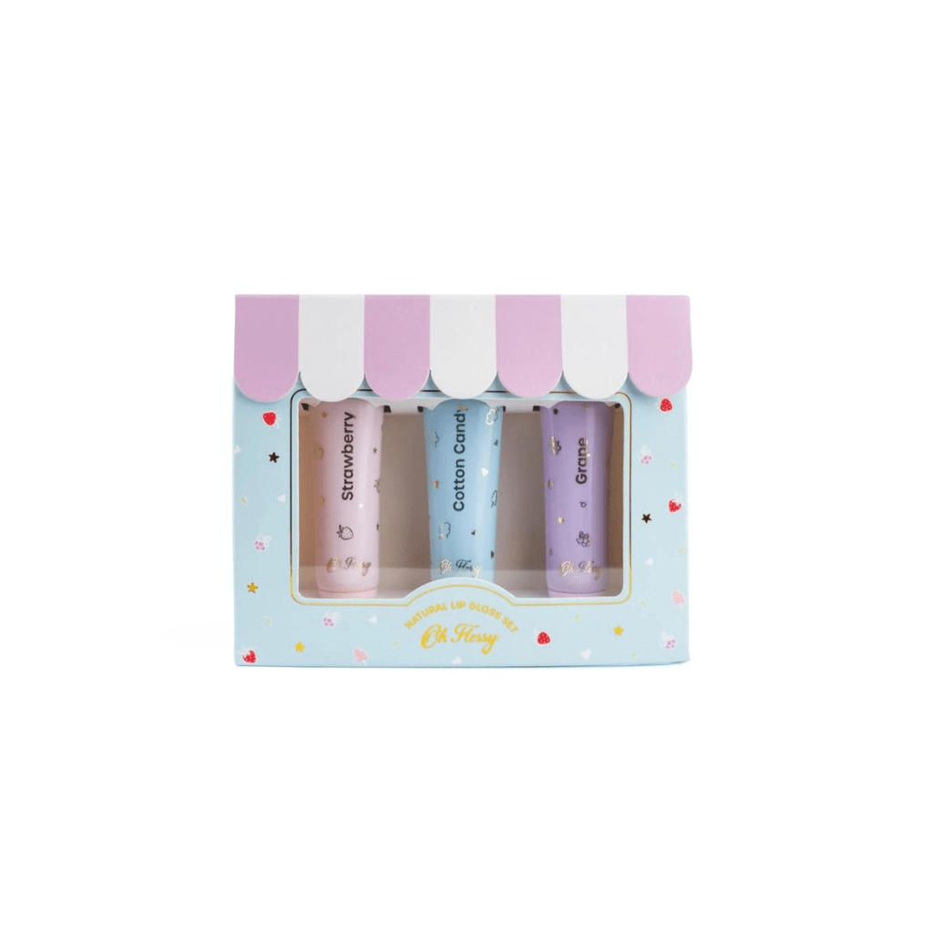 Oh Flossy natural lip gloss set