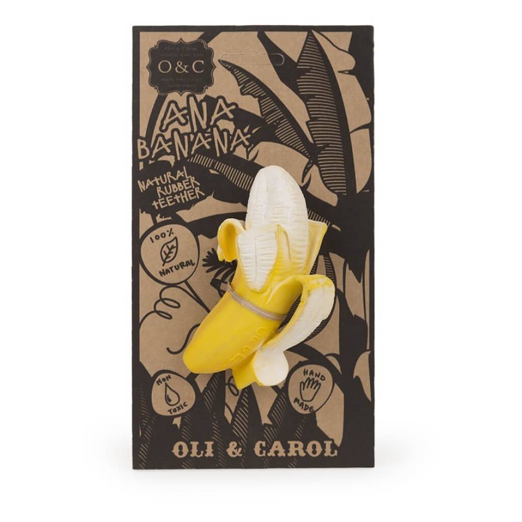 Ana banana natural teething toy - [product_vendor}