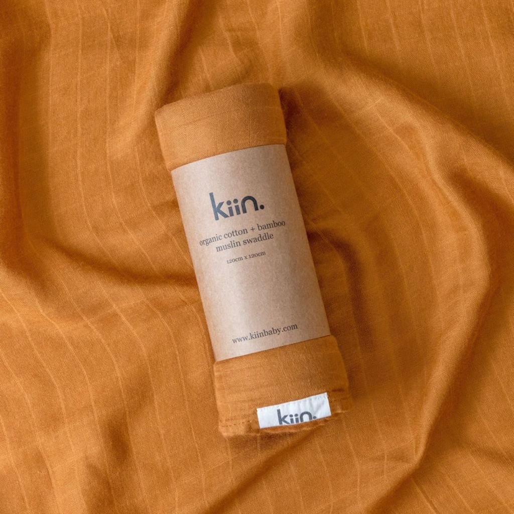 Organic cotton + bamboo swaddle | Kiin