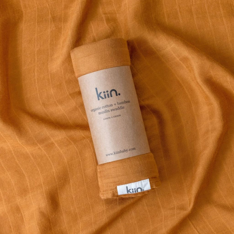 Organic cotton + bamboo swaddle | Kiin