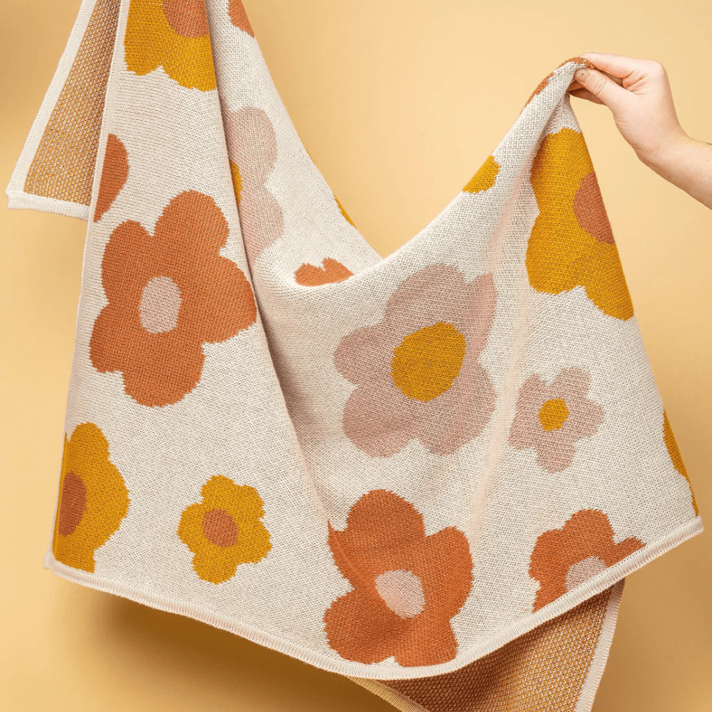 Organic cotton knitted blanket | Kiin