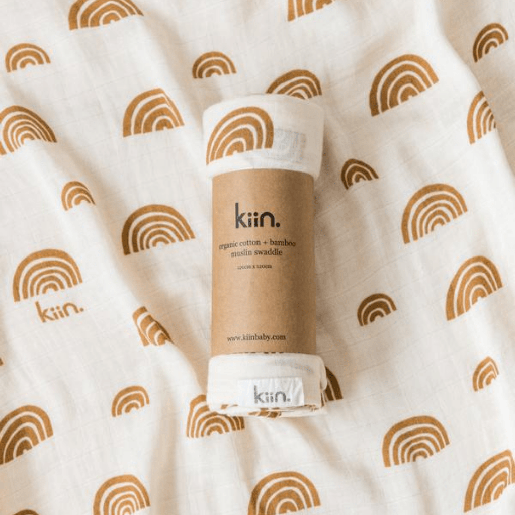 Organic swaddle | Rainbow | Kiin
