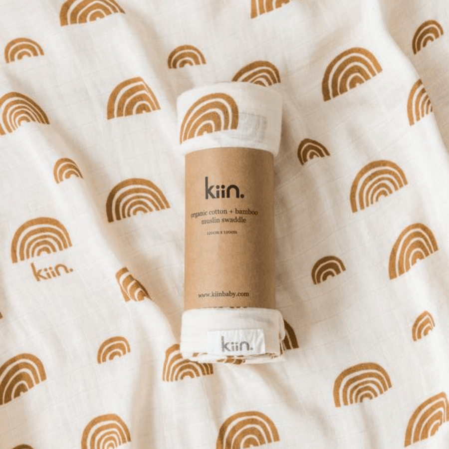 Organic swaddle | Rainbow | Kiin