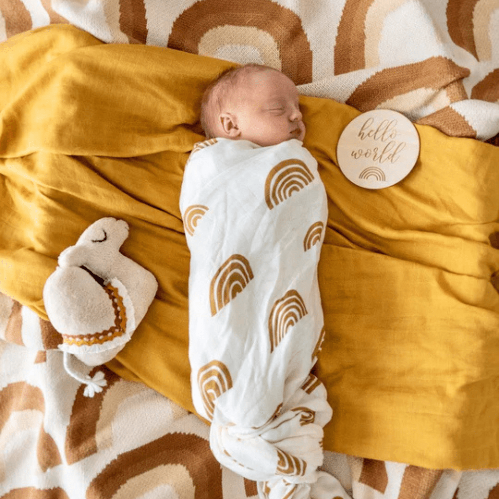 Organic swaddle | Rainbow | Kiin