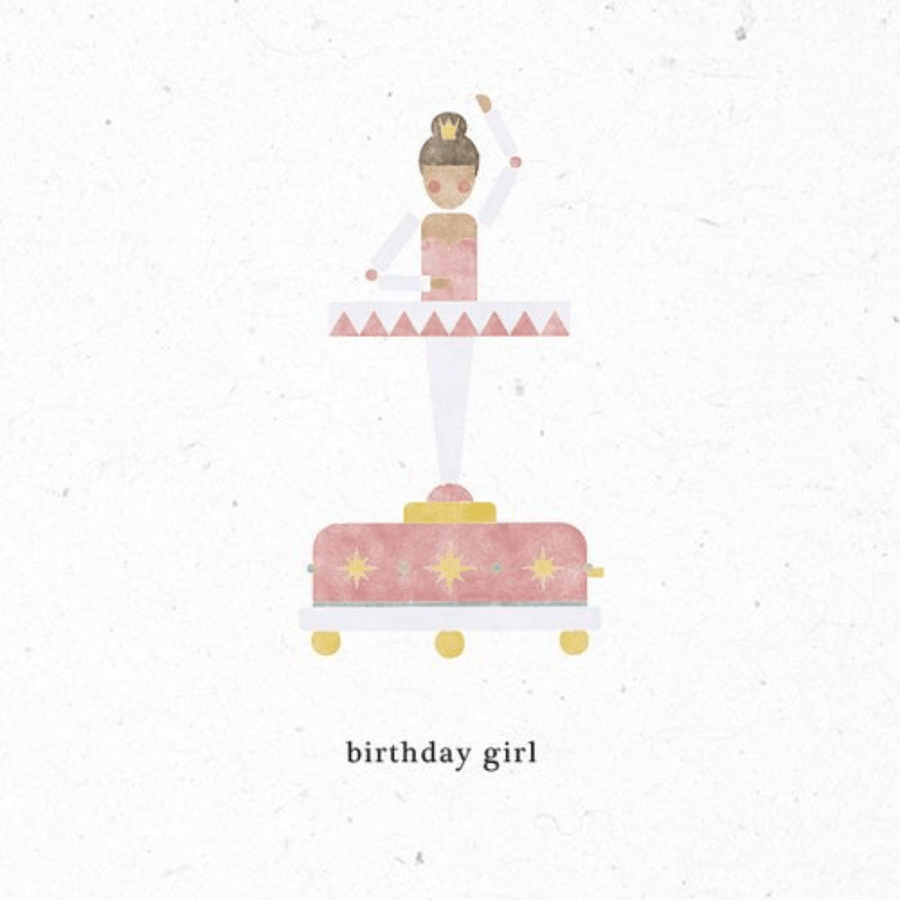 Birthday girl greeting card - [product_vendor}