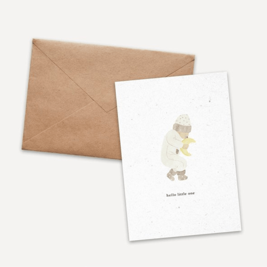 Hello little one greeting card - [product_vendor}