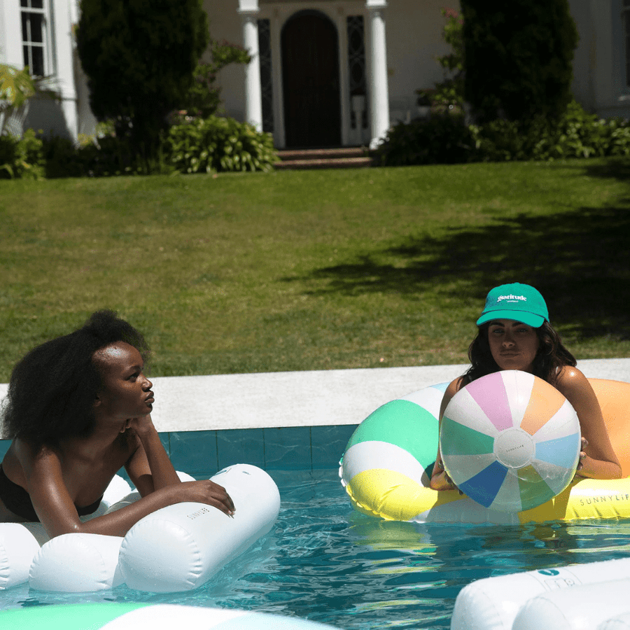 Pool side inflatable ball | Pastel gelato | Sunnylife