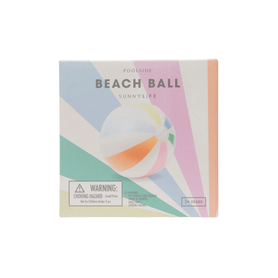 Pool side inflatable ball | Pastel gelato | Sunnylife