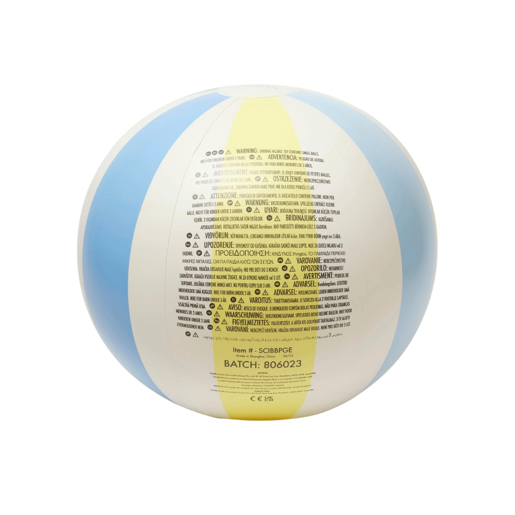 Pool side inflatable ball | Pastel gelato | Sunnylife