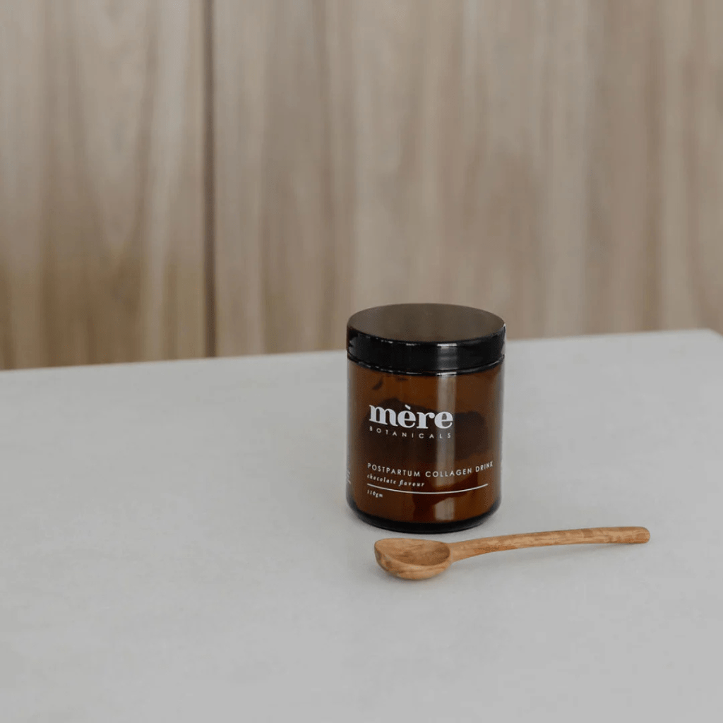 Postpartum Collagen Chocolate Drink | Mère Botanicals