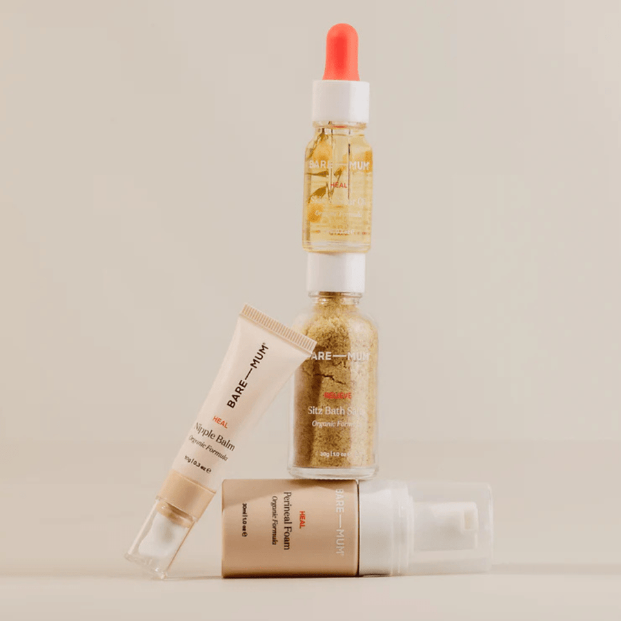 Postpartum skin care discovery set | Bare mum