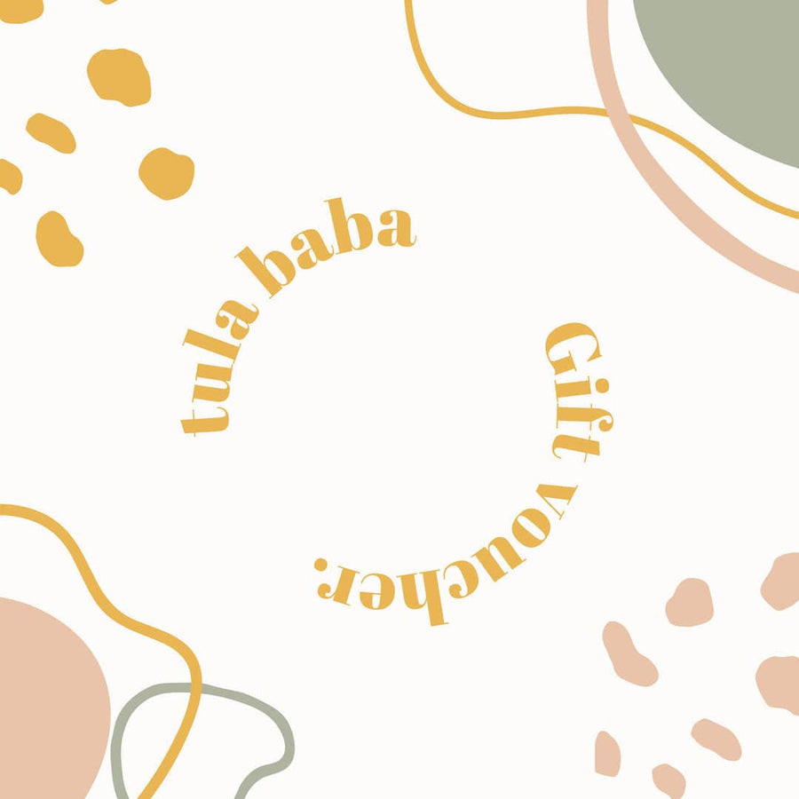 Printed gift card | tula baba
