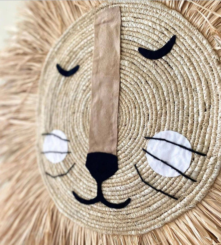 Raffia lion | Nude | Rumi & Fae
