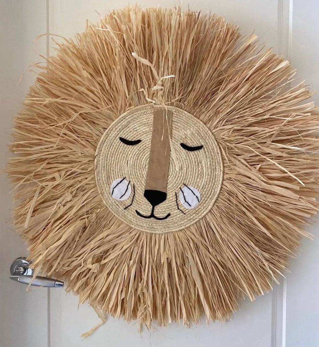Raffia lion | Nude | Rumi & Fae