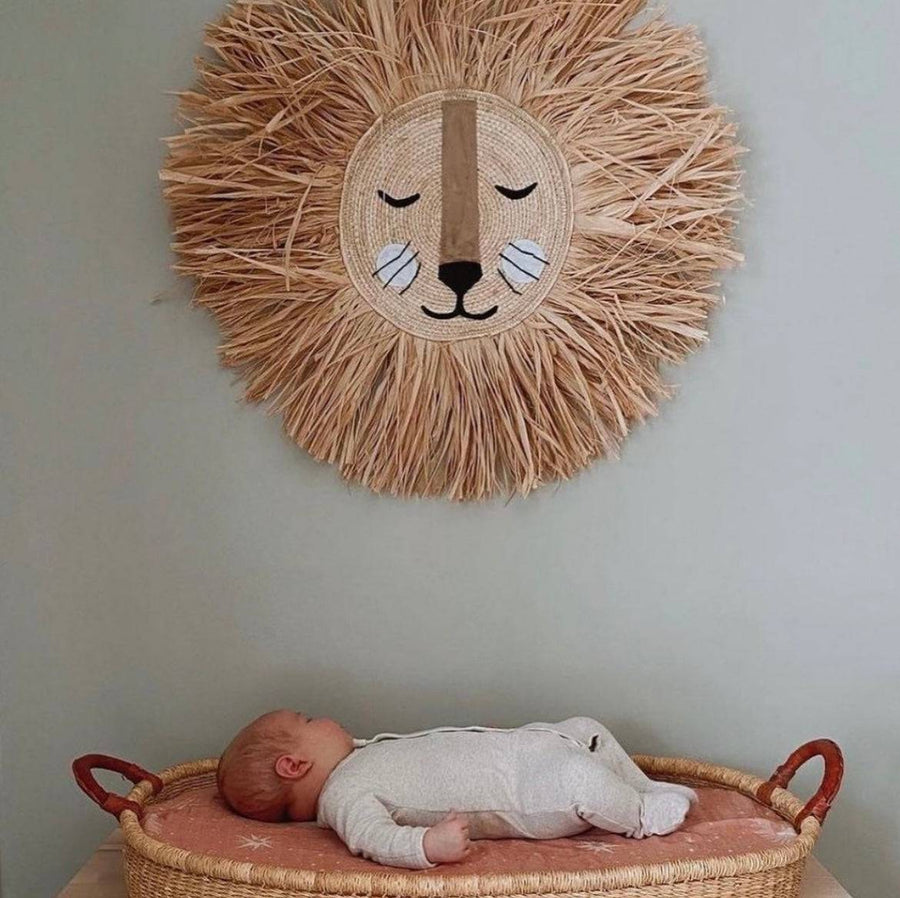 Raffia lion | Nude | Rumi & Fae