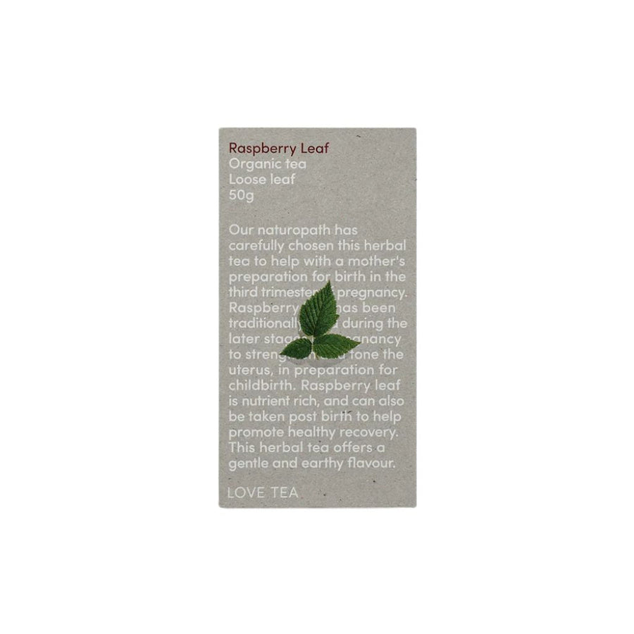 Raspberry leaf loose leaf tea | Love Tea