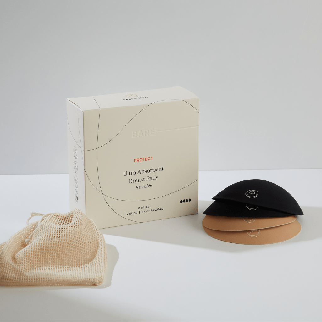 Reusable breast pads | Bare mum