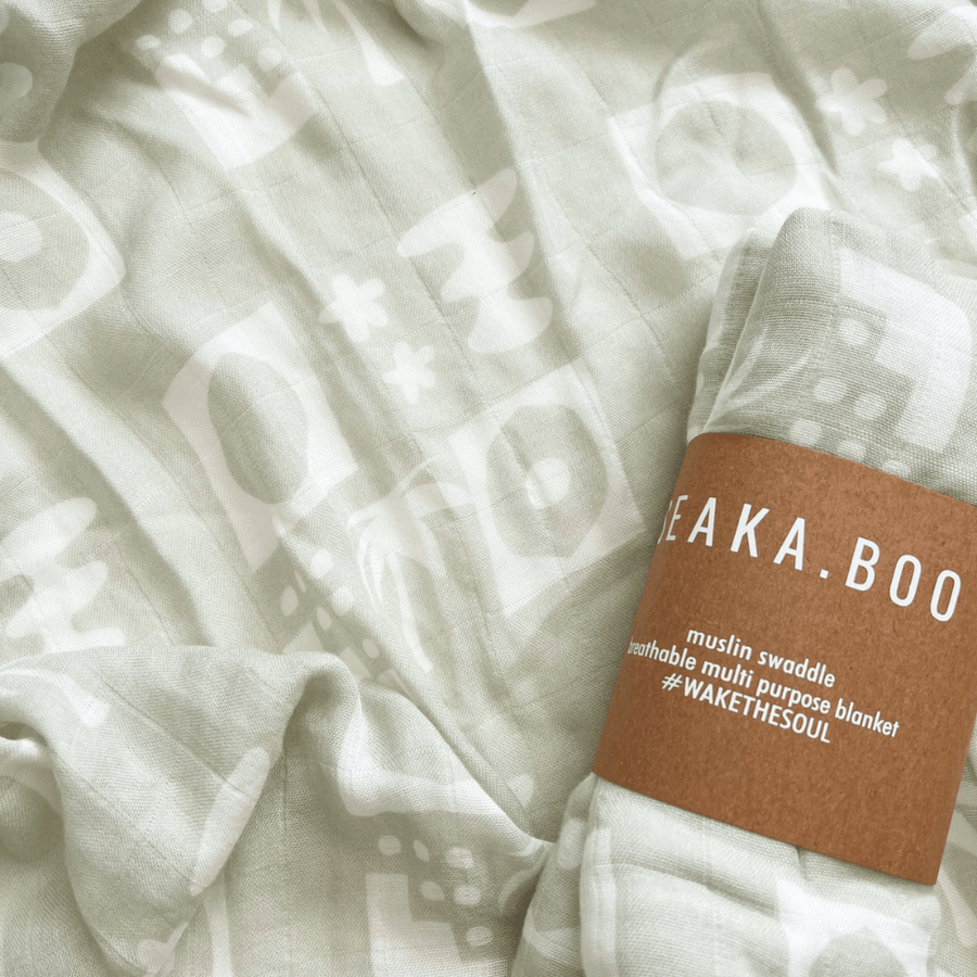 Bamboo/cotton swaddle