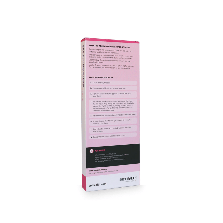 Scar repair care silicone sheets