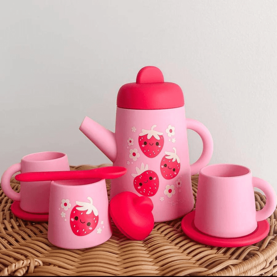 Silicone tea set