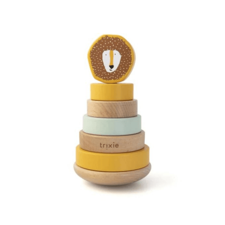 Wooden stacking toy, Mr. Lion - [product_vendor}