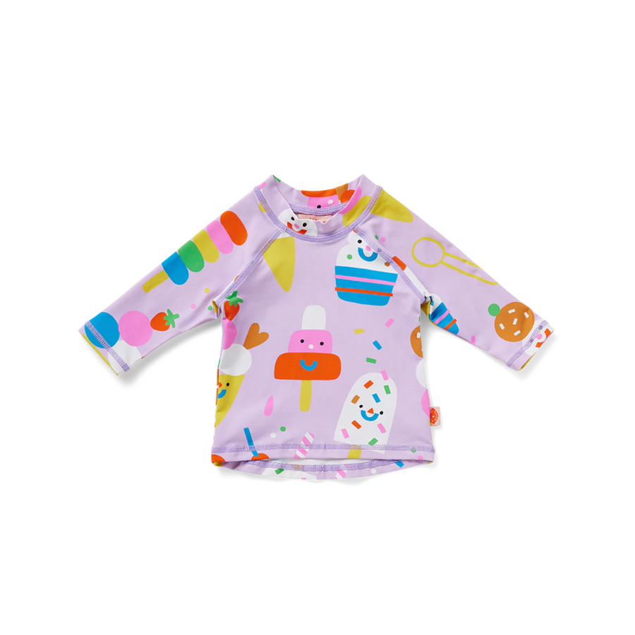 Long sleeve rash vest | Sundae fun day