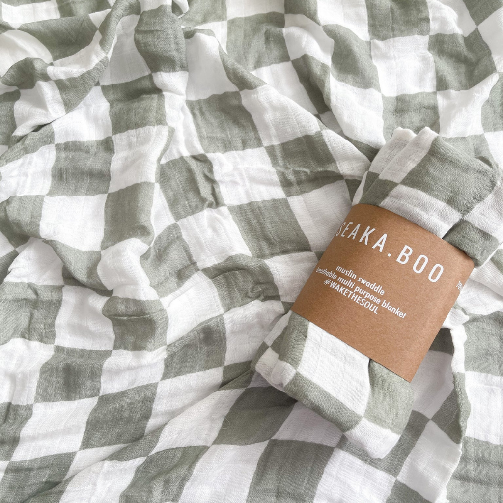 Bamboo/cotton swaddle