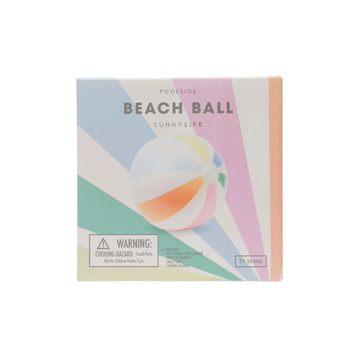 Pool side inflatable ball | Pastel gelato