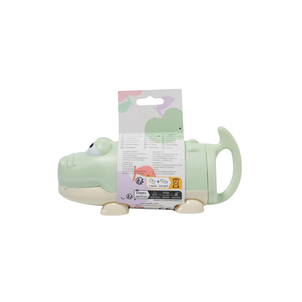 Water squirters | Crocodile pastel green