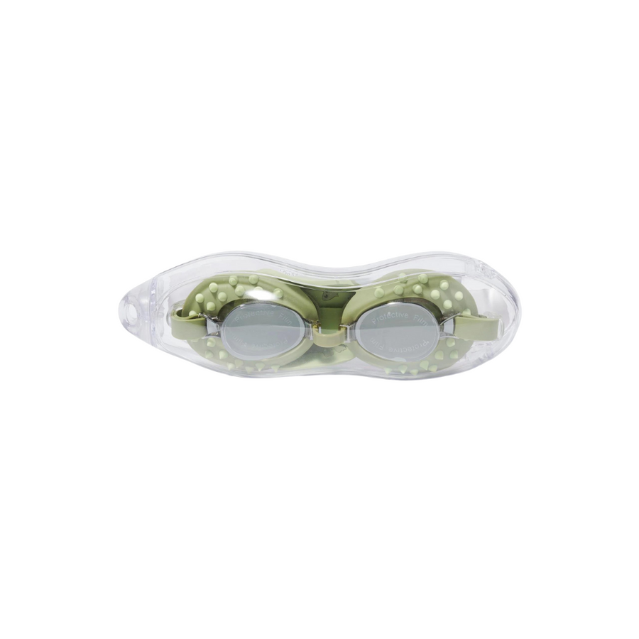 Kids swim goggles | Cookie the croc khaki