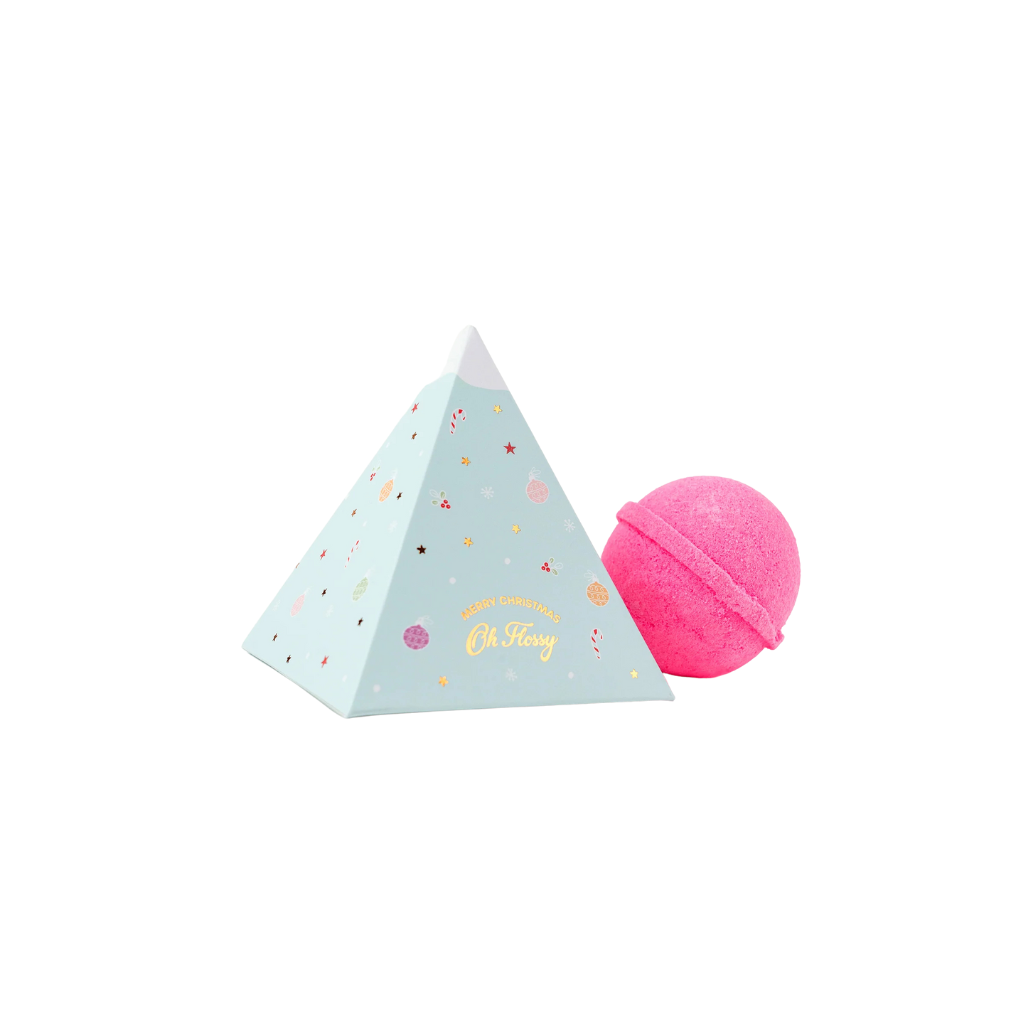 Oh Flossy tree christmas bath bomb