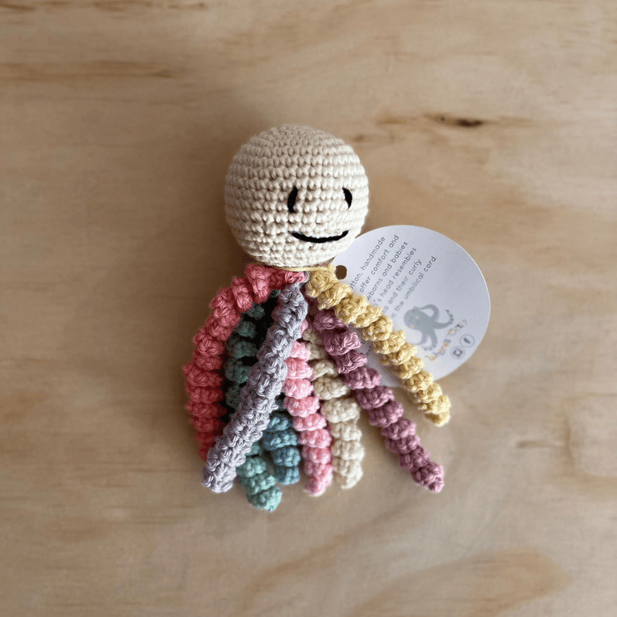 Knitted octopus