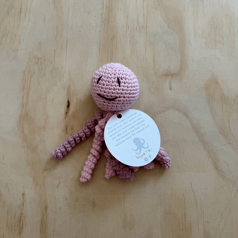 Knitted octopus