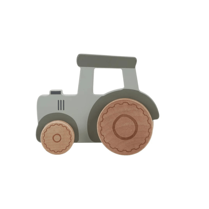 Wooden tractor | Little Dutch