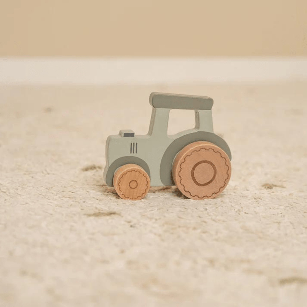 Wooden tractor | Little Dutch
